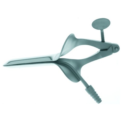 SPÉCULUM VAGINAL COLLIN avec TUBE D'ASPIRATION 