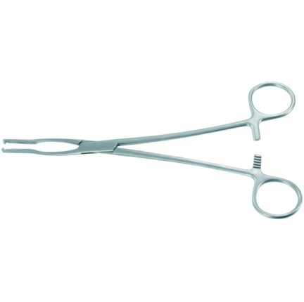 PINCE UTÉRINE À LAMBEAUX DE COTTE 