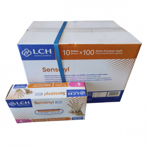 GANT D'EXAMEN VINYLE SENSINYL SANS POUDRE