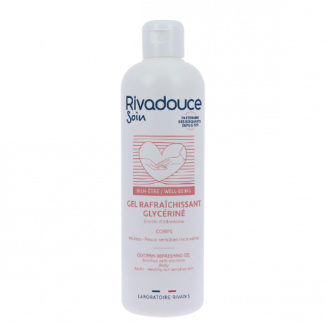 GEL RAFRAÎCHISSANT GLYCÉRINE RIVADOUCE 500ML