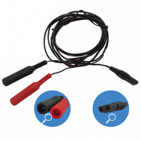 LOT DE 2 CÂBLES INTELLISTIM UG