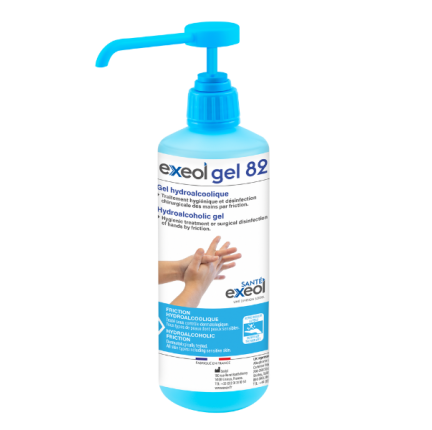 EXEOL GEL 82 POMPE 500ML