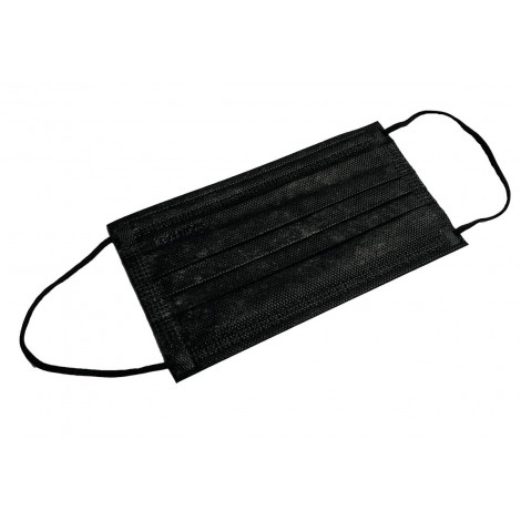 Masque 3 plis type IIR Noir