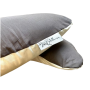 Housse Choco Vanille pour coussin allaitement de 195 cm