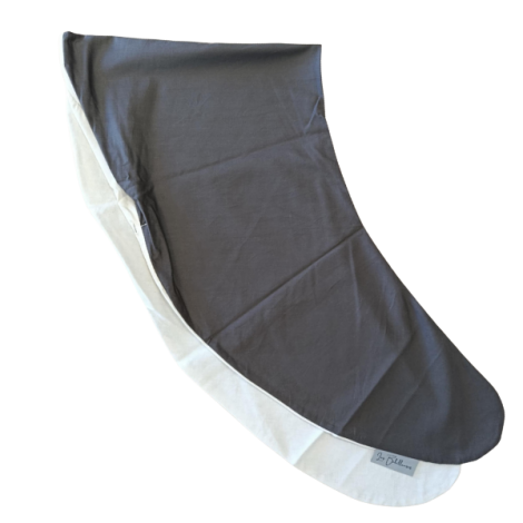Housse Choco Vanille pour coussin allaitement de 195 cm