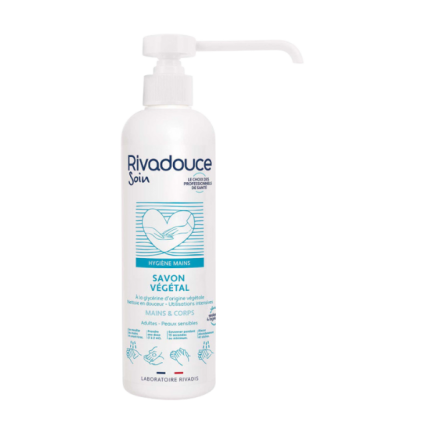 SAVON VÉGÉTAL RIVADOUCE 500ML AVEC POMPE