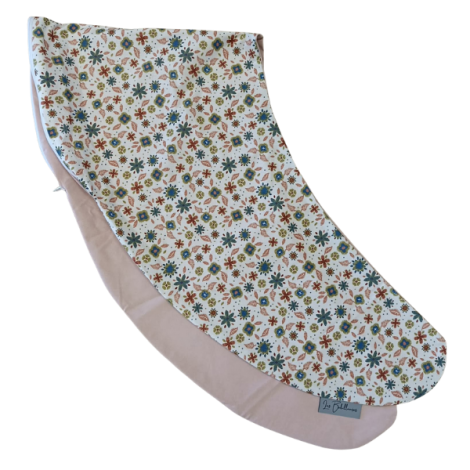 Housse Rosie pour coussin allaitement de 195 cm